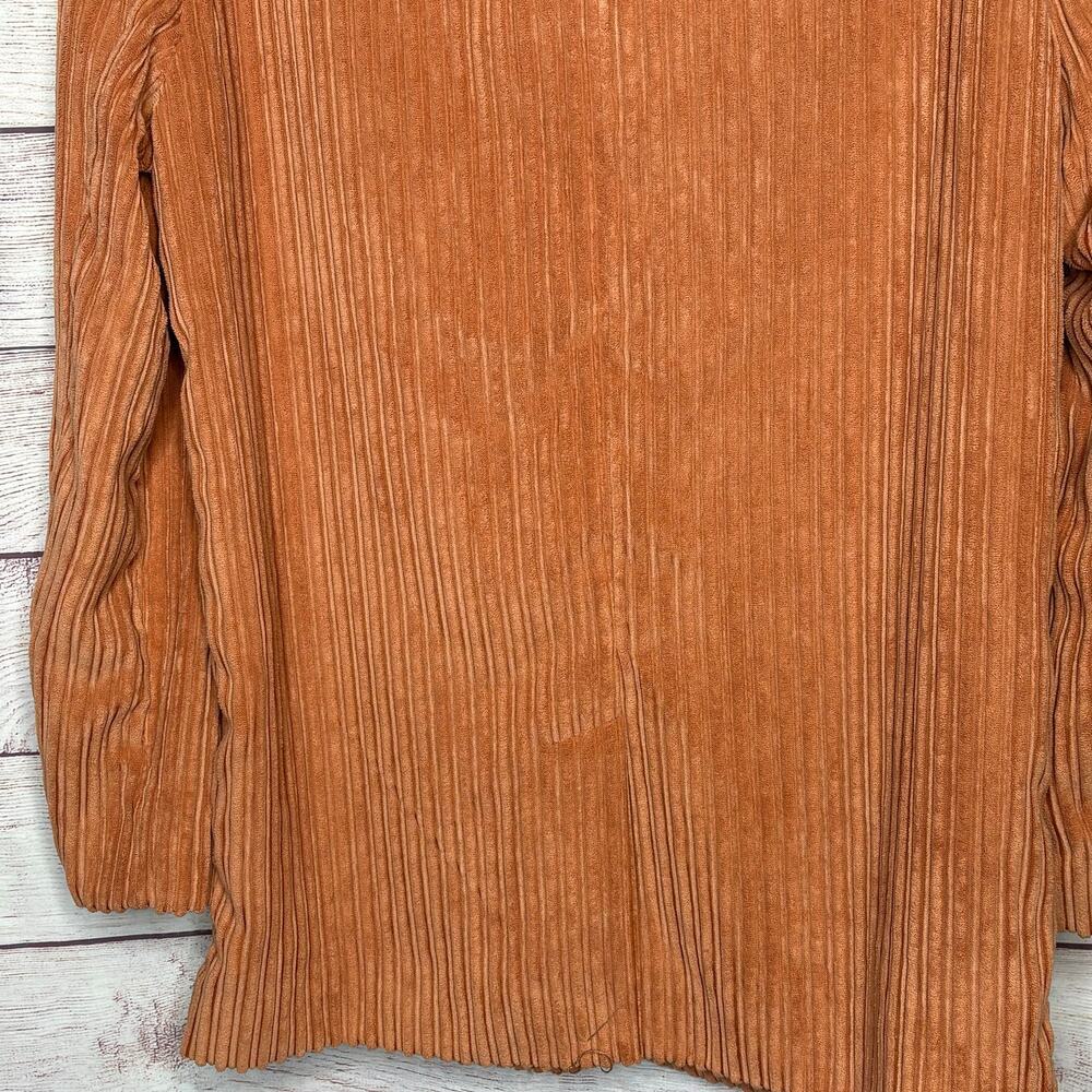 We The Free Everly Cord Blazer Coral Oversized Shacket Lined Blazer Jacket XS - Picture 6 of 10